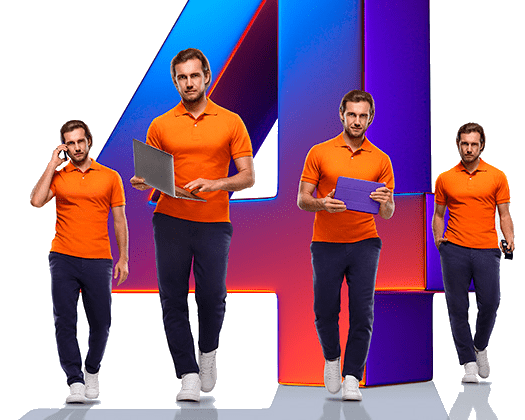 Великолепная четверка Ростелеком в посёлок Нювчим (Республика Коми)